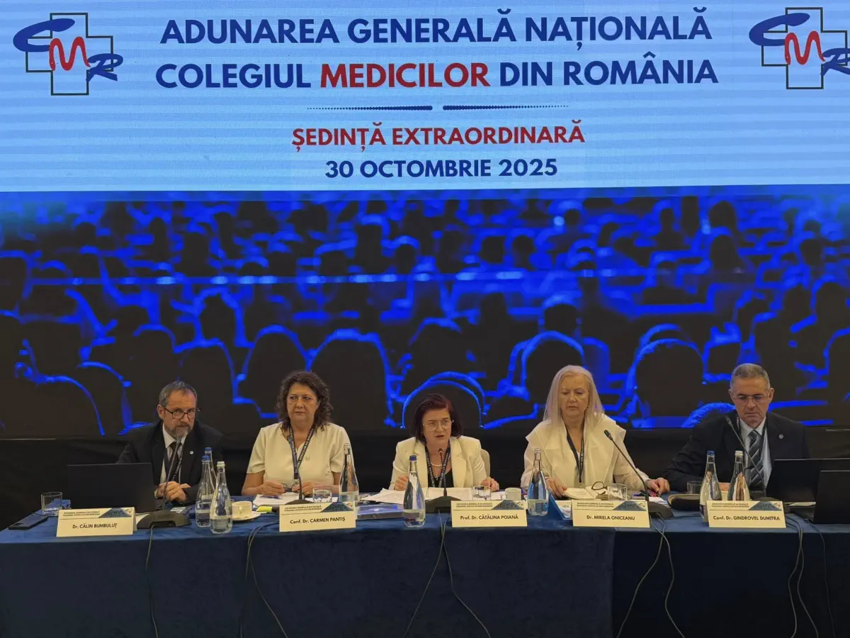 adunarea generala colegiul medicilor din romania 30 octombrie 2025