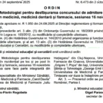 Examen de rezidențiat 2025 – 16 noiembrie. Metodologia actualizată de Ministerul Sănătății