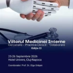 Cluj-Napoca: Simpozion despre viitorul medicinei interne, 25–26 septembrie